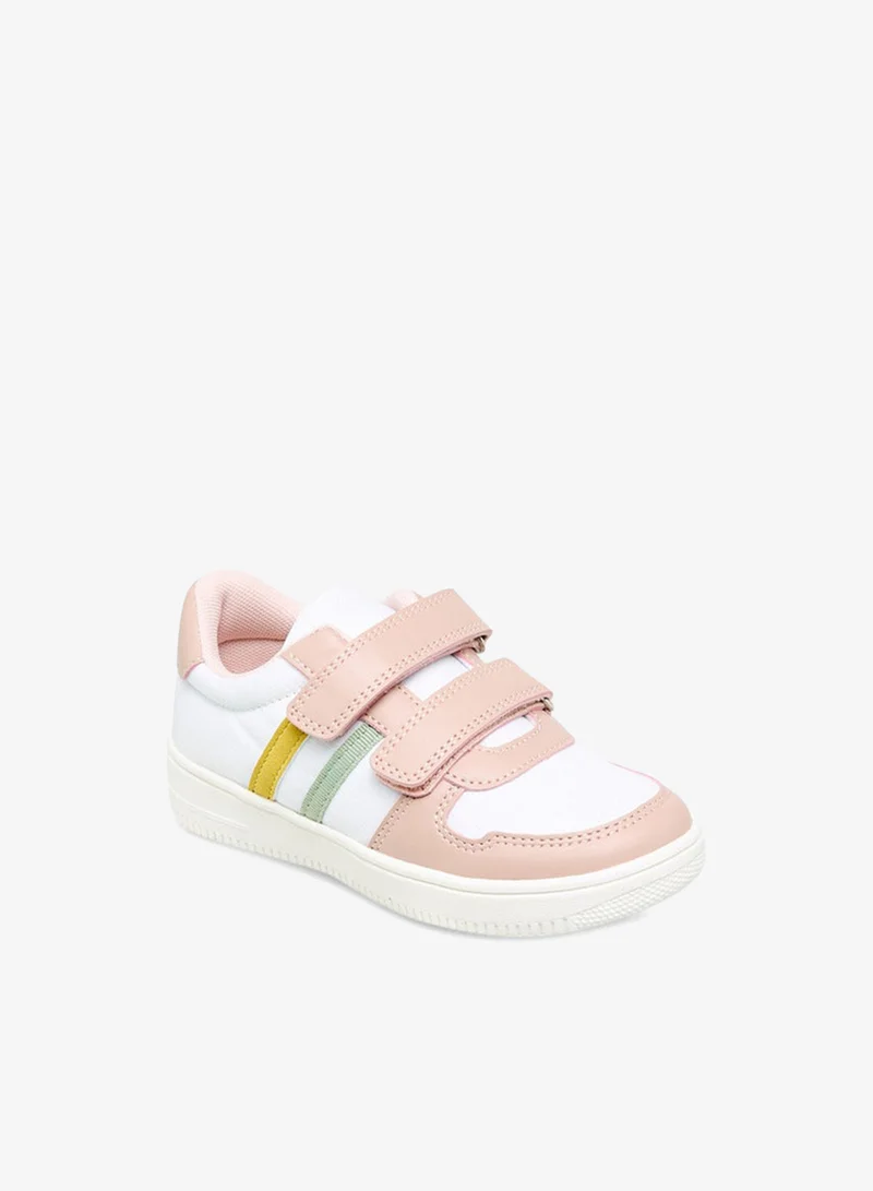 جونيورز حذاء رياضي بناتي بشريط لاصق